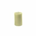 Jeco 2 x 3 in. Ivory Pillar Candle, 24PK CPZ-2307
